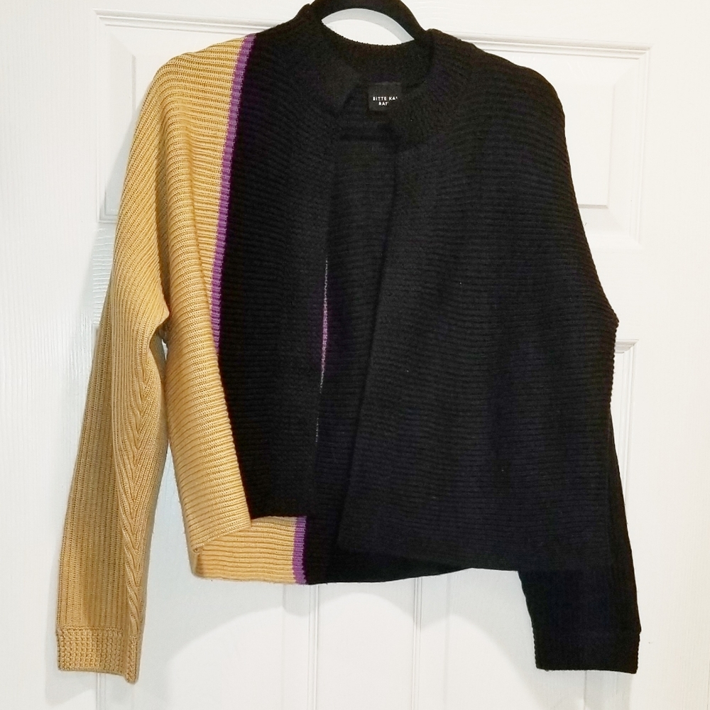 BITTE KAI RAND asymmetrical black gold swe…